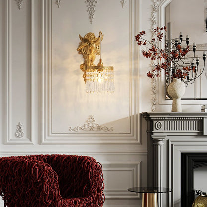 Flying Angel Wall Light - Dimmable, Energy-Efficient LED Design