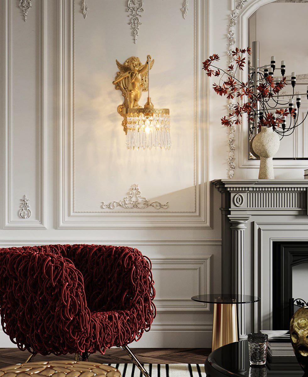 Flying Angel Wall Light - Dimmable, Energy-Efficient LED Design