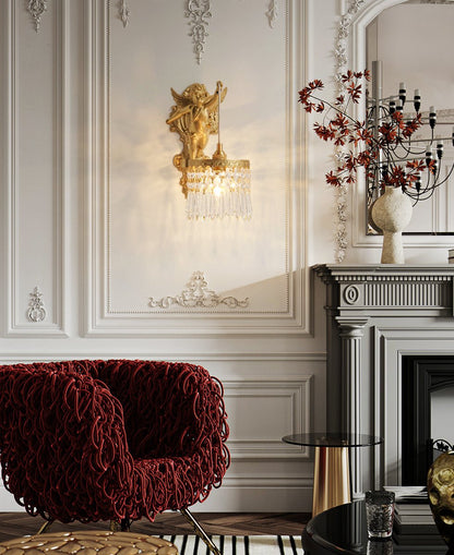 Flying Angel Wall Light - Dimmable, Energy-Efficient LED Design