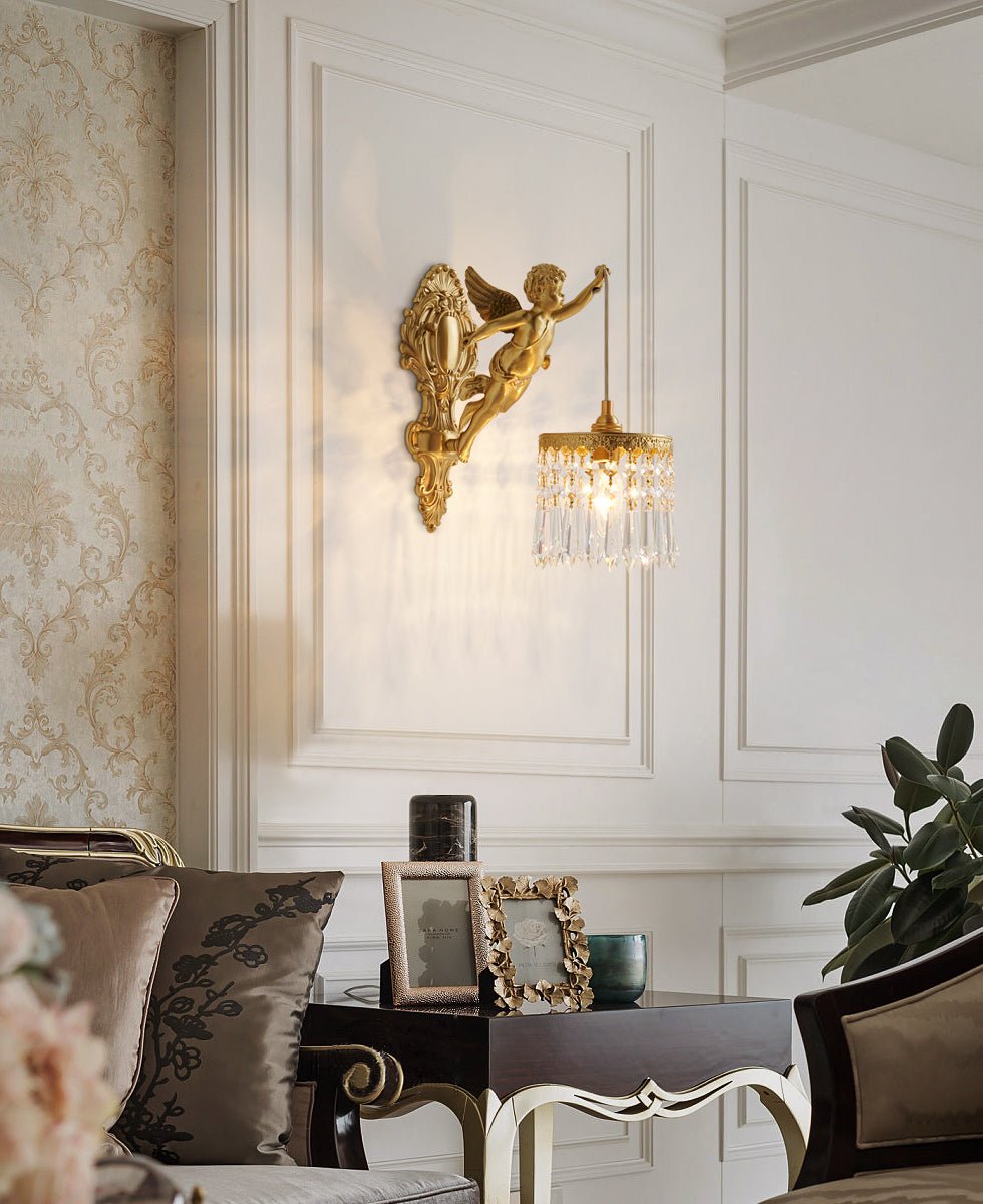 Flying Angel Wall Light - Dimmable, Energy-Efficient LED Design