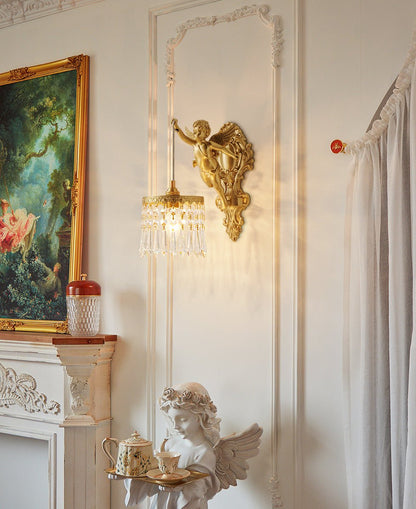 Flying Angel Wall Light - Dimmable, Energy-Efficient LED Design