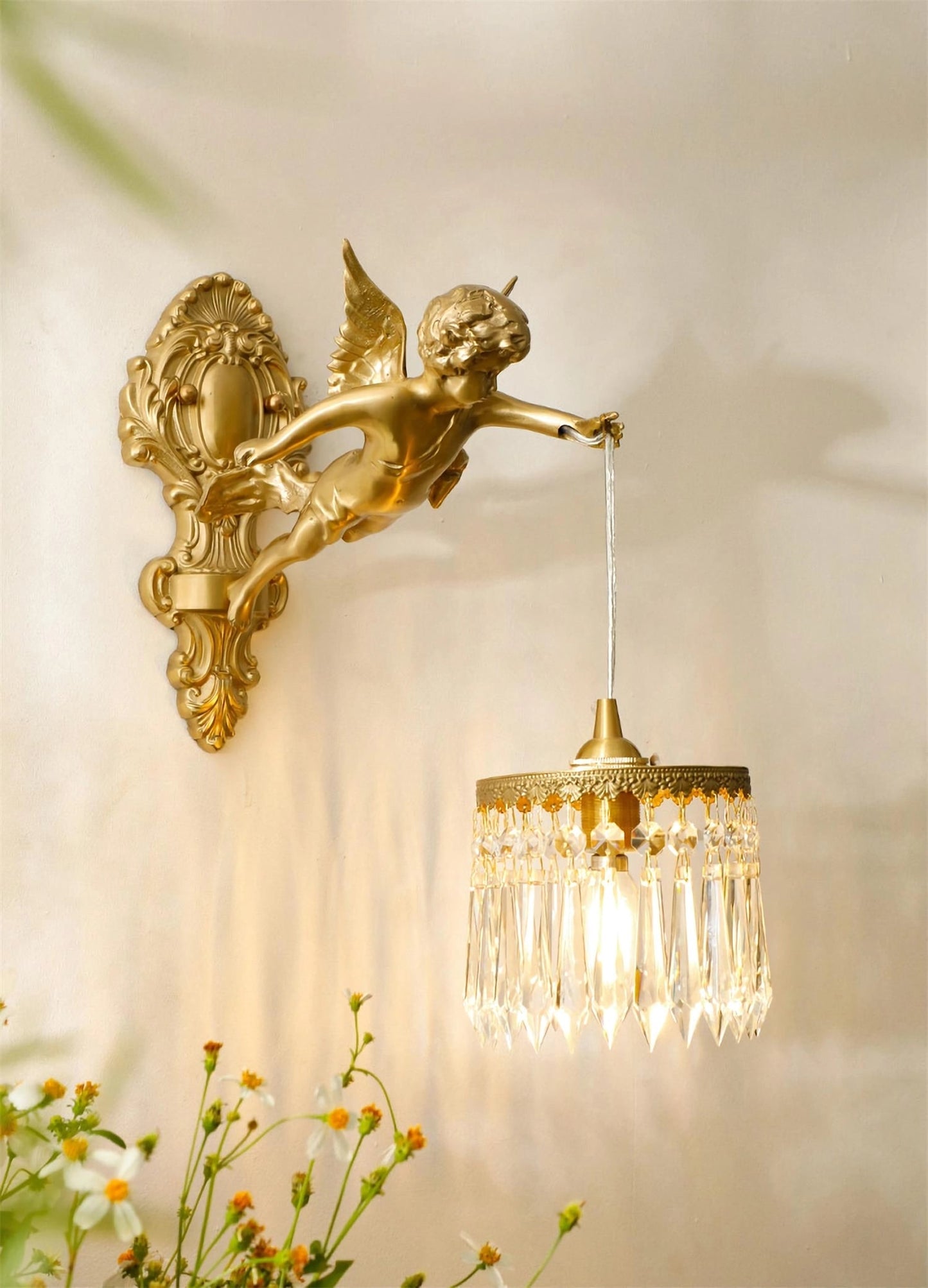 Flying Angel Wall Light - Dimmable, Energy-Efficient LED Design