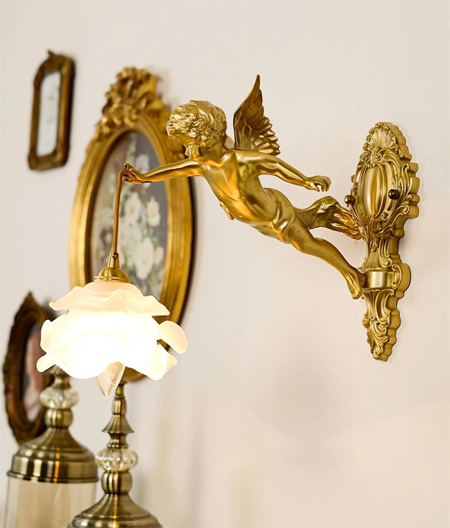 Flying Angel Wall Light - Dimmable, Energy-Efficient LED Design