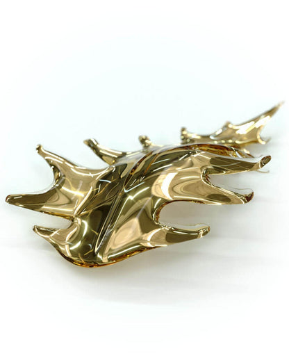 Elegant Flying Leaves Chandelier with Adjustable Brightness & Modern D