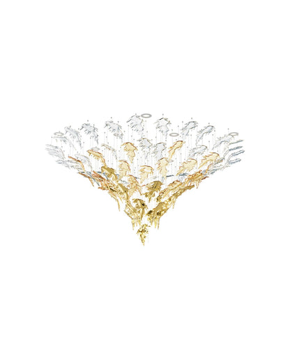 Elegant Flying Leaves Chandelier with Adjustable Brightness & Modern D
