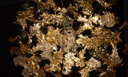 Elegant Flying Leaves Chandelier with Adjustable Brightness & Modern D