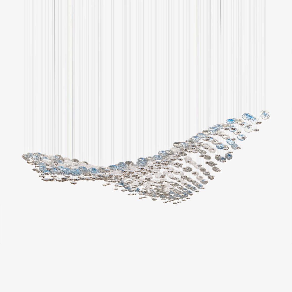 Flying Surge LED Chandelier | Custom Size, Energy-Efficient Design