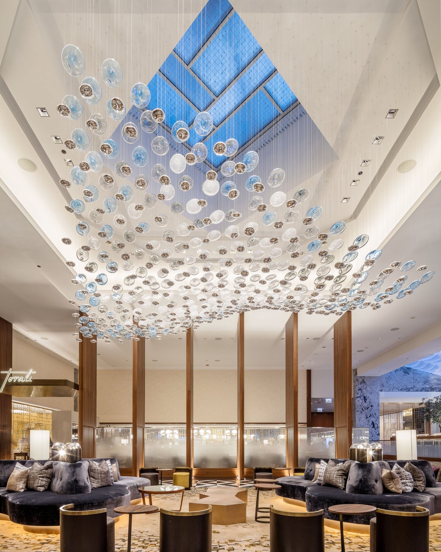 Flying Surge LED Chandelier | Custom Size, Energy-Efficient Design
