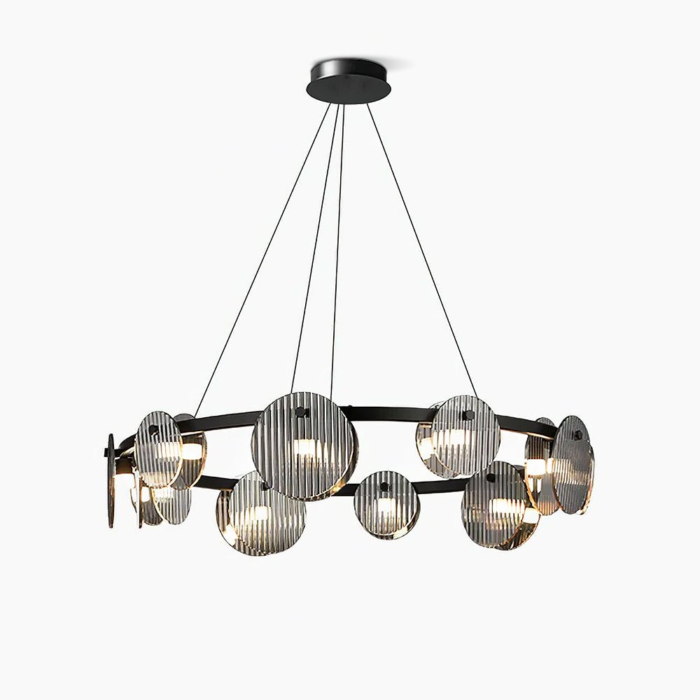 Foliole Chandelier - Elegant Design with Adjustable Brightness & Energ