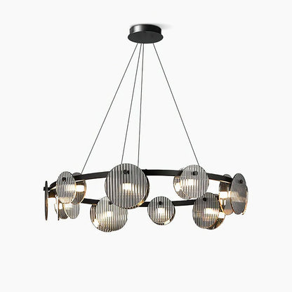 Foliole Chandelier - Elegant Design with Adjustable Brightness & Energ
