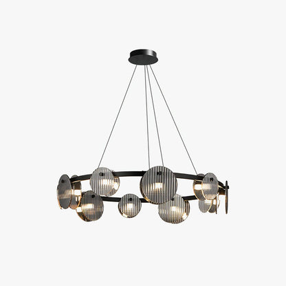 Foliole Chandelier - Elegant Design with Adjustable Brightness & Energ