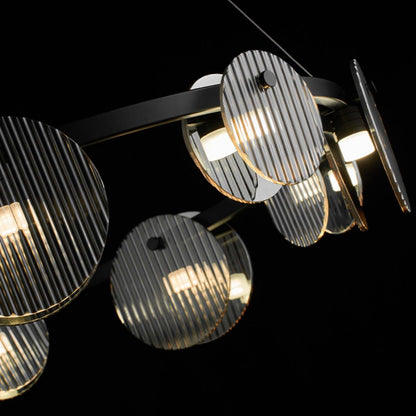 Foliole Chandelier - Elegant Design with Adjustable Brightness & Energ