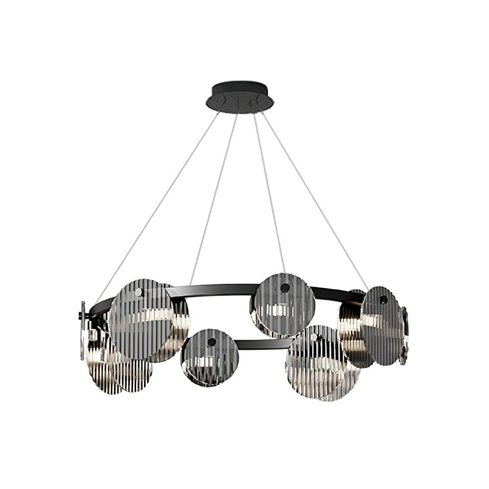 Foliole Chandelier - Elegant Design with Adjustable Brightness & Energ