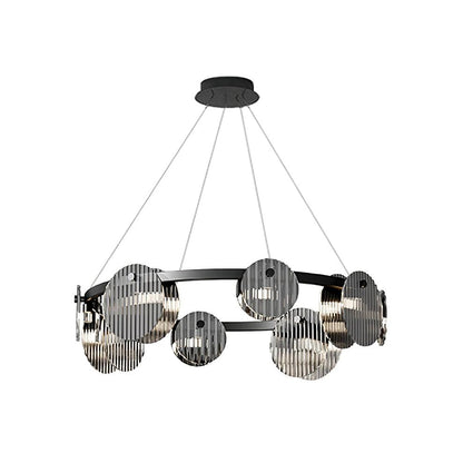 Foliole Chandelier - Elegant Design with Adjustable Brightness & Energ