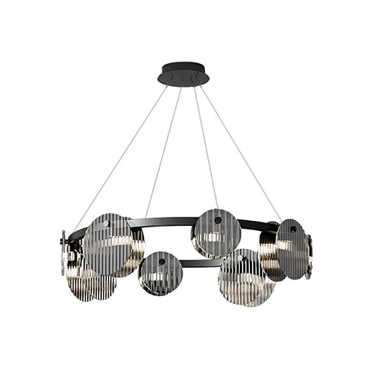 Foliole Chandelier - Elegant Design with Adjustable Brightness & Energ