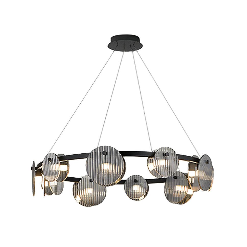 Foliole Chandelier - Elegant Design with Adjustable Brightness & Energ
