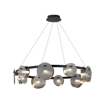 Foliole Chandelier - Elegant Design with Adjustable Brightness & Energ