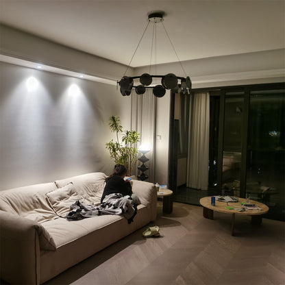Foliole Chandelier - Elegant Design with Adjustable Brightness & Energ