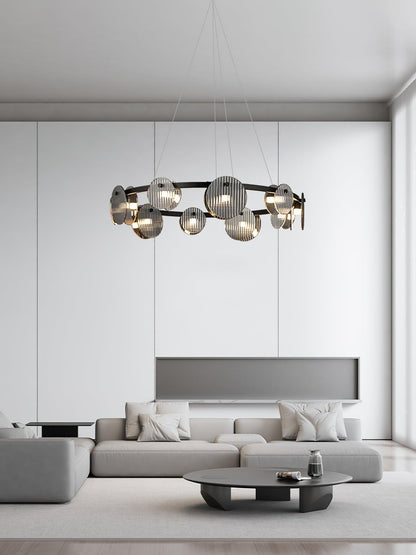 Foliole Chandelier - Elegant Design with Adjustable Brightness & Energ