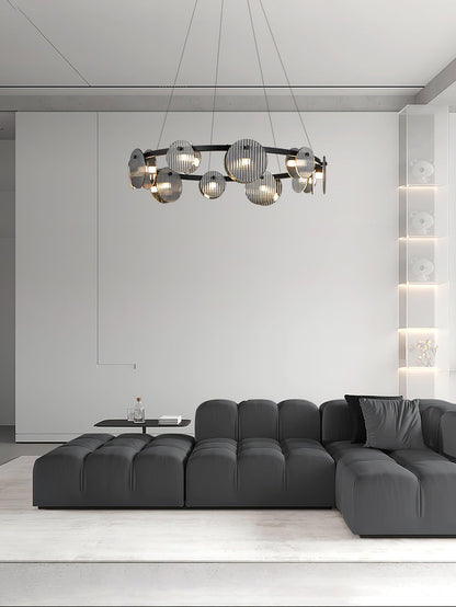 Foliole Chandelier - Elegant Design with Adjustable Brightness & Energ