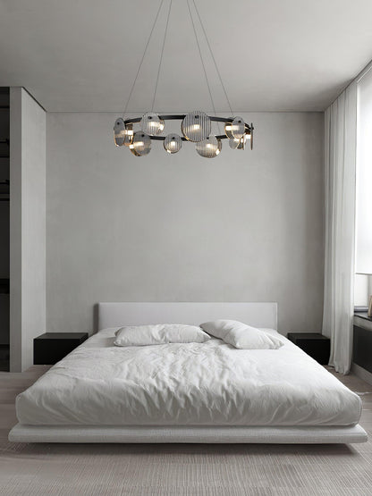 Foliole Chandelier - Elegant Design with Adjustable Brightness & Energ