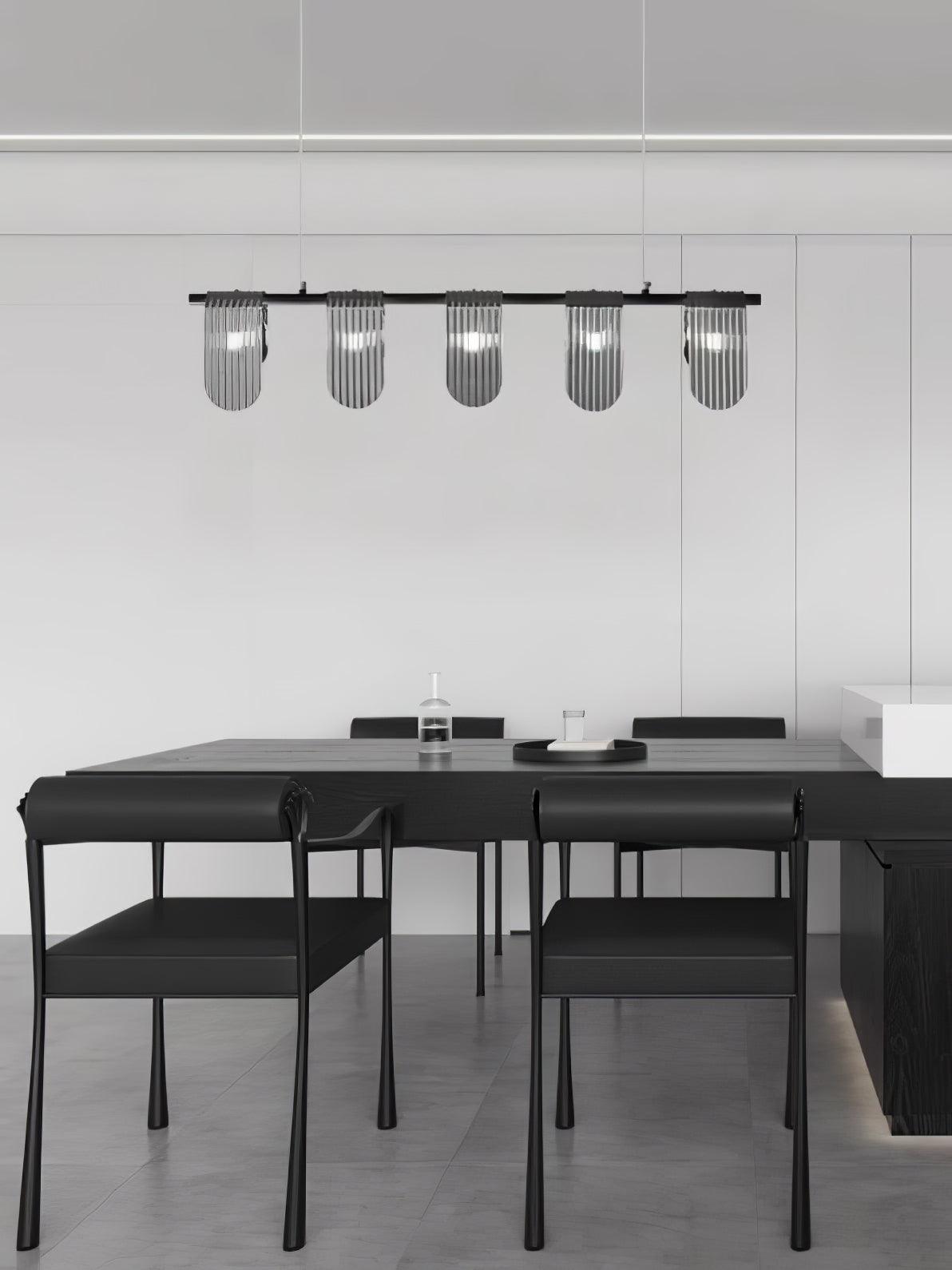 Folioles Brass Chandelier - Elegant Design with Adjustable Height & LE