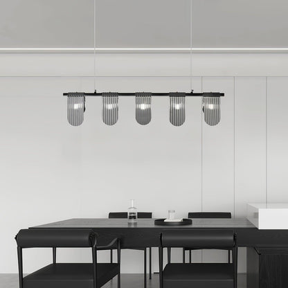 Folioles Brass Chandelier - Elegant Design with Adjustable Height & LE