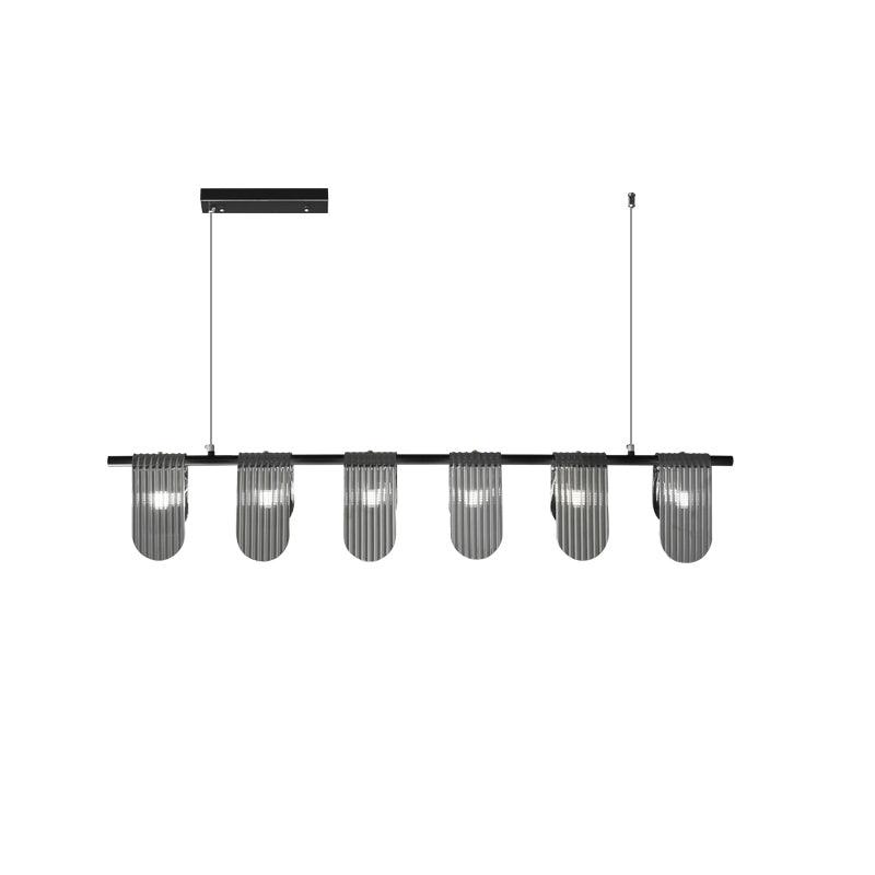 Folioles Brass Chandelier - Elegant Design with Adjustable Height & LE