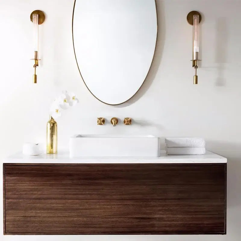French Classicism Plug-in Wall Lamp with Adjustable Brightness & Timel