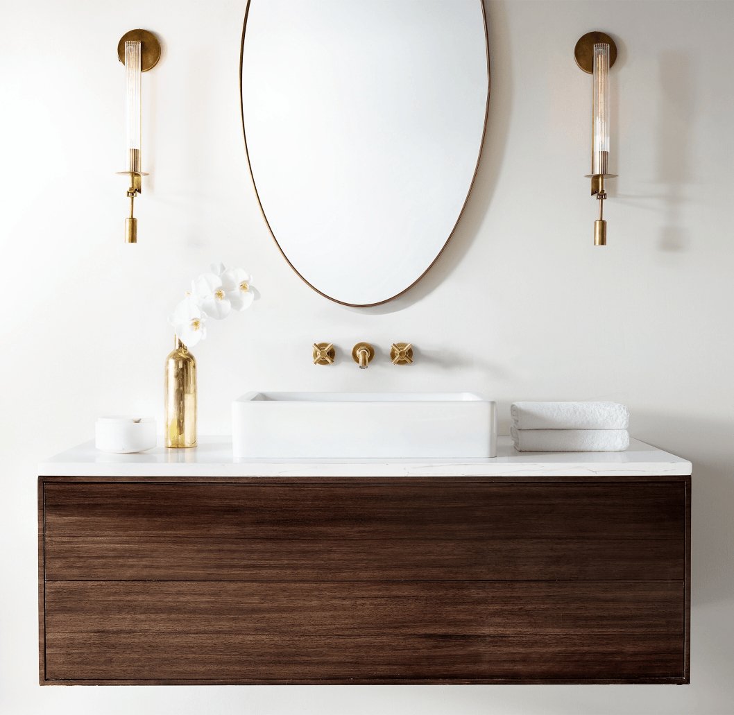 French Classicism Plug-in Wall Lamp with Adjustable Brightness & Timel