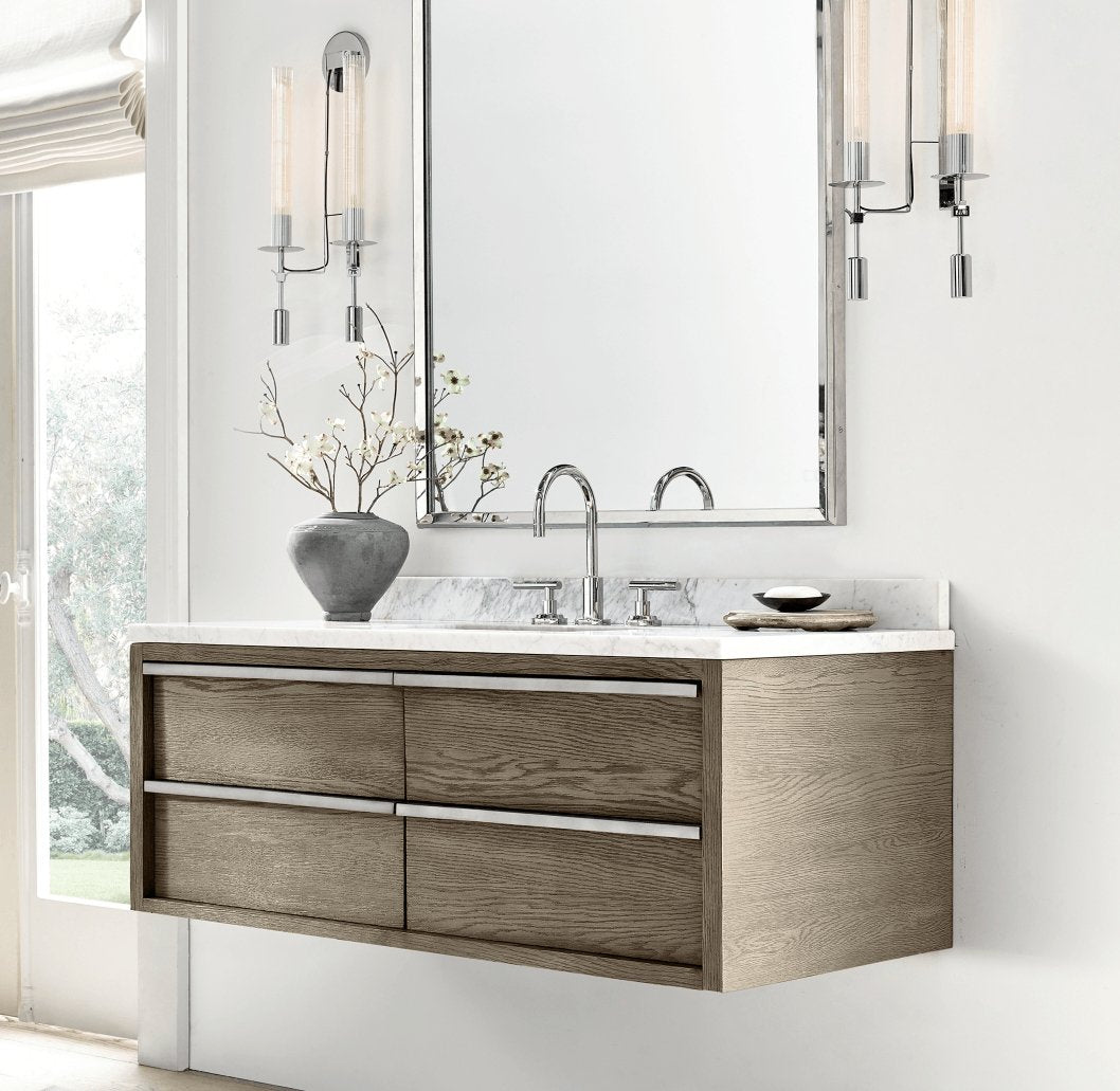 French Classicism Plug-in Wall Lamp with Adjustable Brightness & Timel