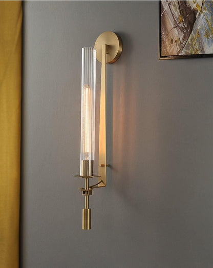 French Classicism Wall Lamp - Elegant Design with Adjustable Brightnes