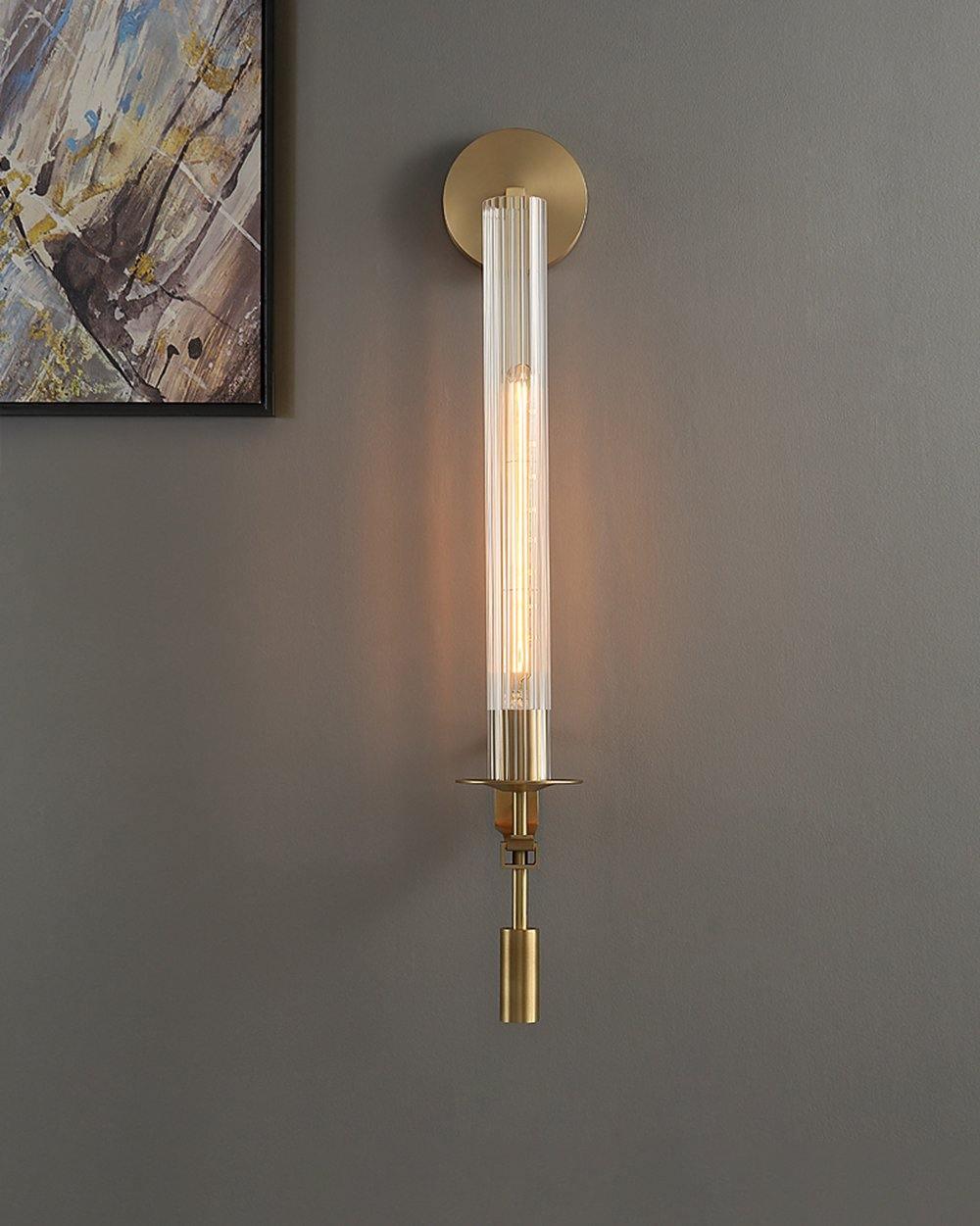 French Classicism Wall Lamp - Elegant Design with Adjustable Brightnes