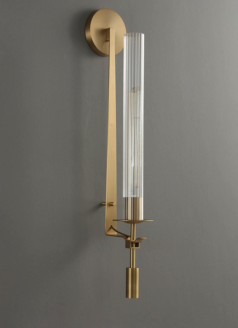 French Classicism Plug-in Wall Lamp with Adjustable Brightness & Timel