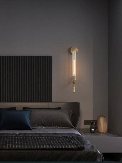 French Classicism Wall Lamp - Elegant Design with Adjustable Brightnes