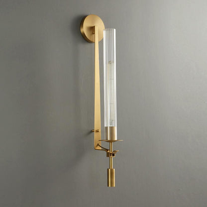 French Classicism Plug-in Wall Lamp with Adjustable Brightness & Timel