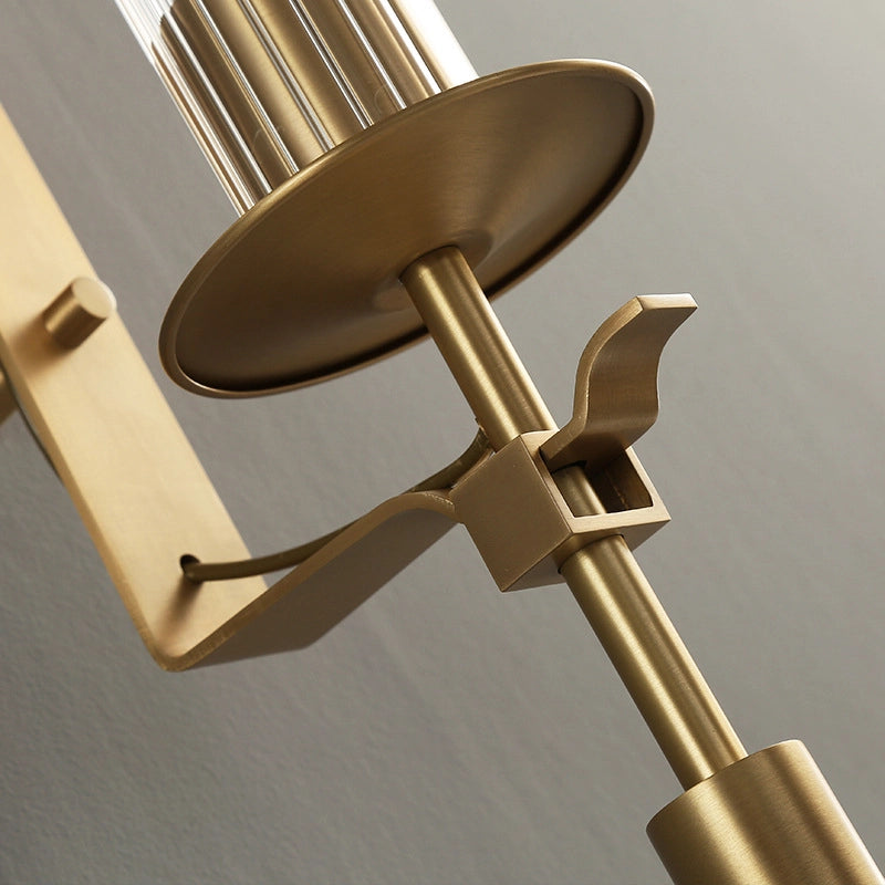 French Classicism Plug-in Wall Lamp with Adjustable Brightness & Timel