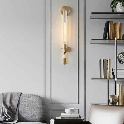 French Classicism Plug-in Wall Lamp with Adjustable Brightness & Timel