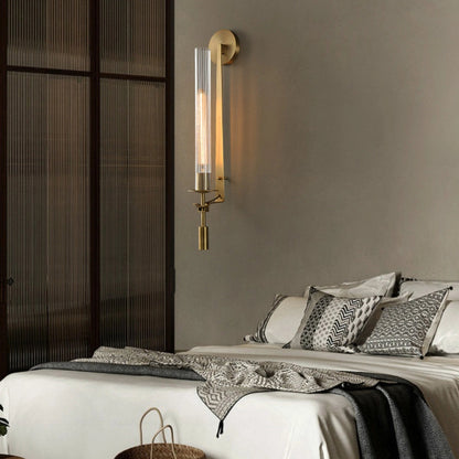 French Classicism Wall Lamp - Elegant Design with Adjustable Brightnes