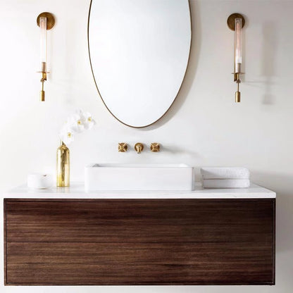 French Classicism Wall Lamp - Elegant Design with Adjustable Brightnes