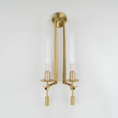 French Classicism Plug-in Wall Lamp with Adjustable Brightness & Timel