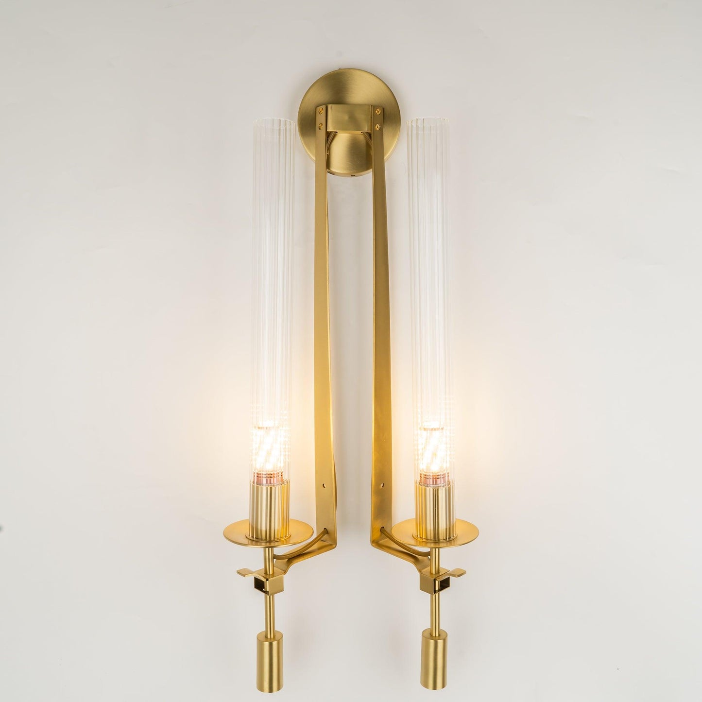 French Classicism Plug-in Wall Lamp with Adjustable Brightness & Timel