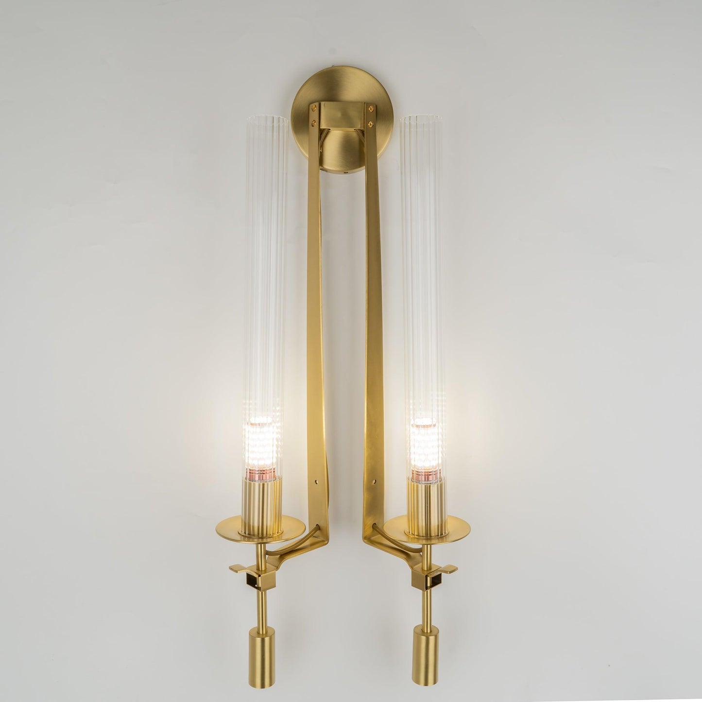 French Classicism Plug-in Wall Lamp with Adjustable Brightness & Timel