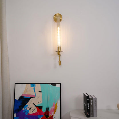 French Classicism Plug-in Wall Lamp with Adjustable Brightness & Timel