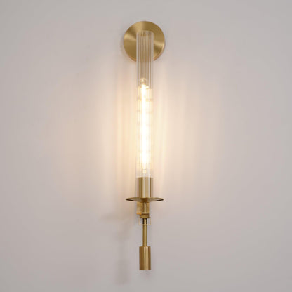French Classicism Wall Lamp - Elegant Design with Adjustable Brightnes