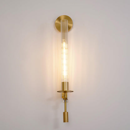 French Classicism Wall Lamp - Elegant Design with Adjustable Brightnes