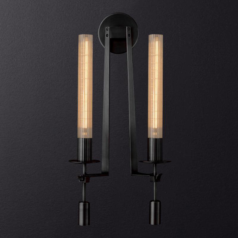 French Classicism Plug-in Wall Lamp with Adjustable Brightness & Timel