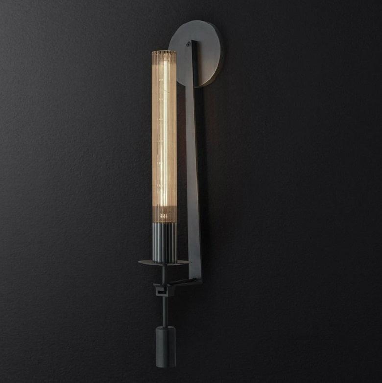 French Classicism Plug-in Wall Lamp with Adjustable Brightness & Timel