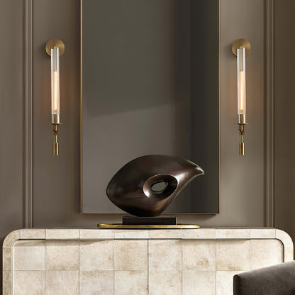 French Classicism Wall Lamp - Elegant Design with Adjustable Brightnes