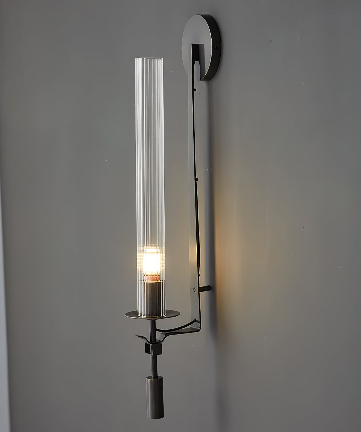 French Classicism Wall Lamp - Elegant Design with Adjustable Brightnes